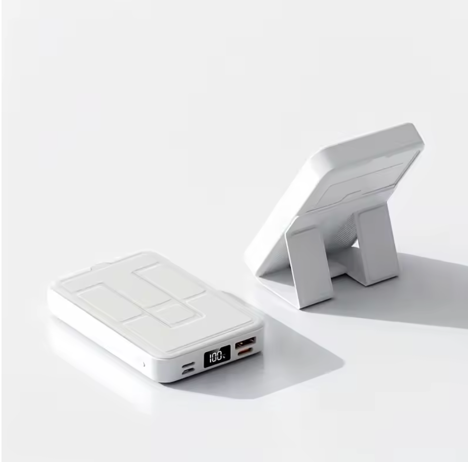 Lexa Standing Wireless Charger & Power Bank