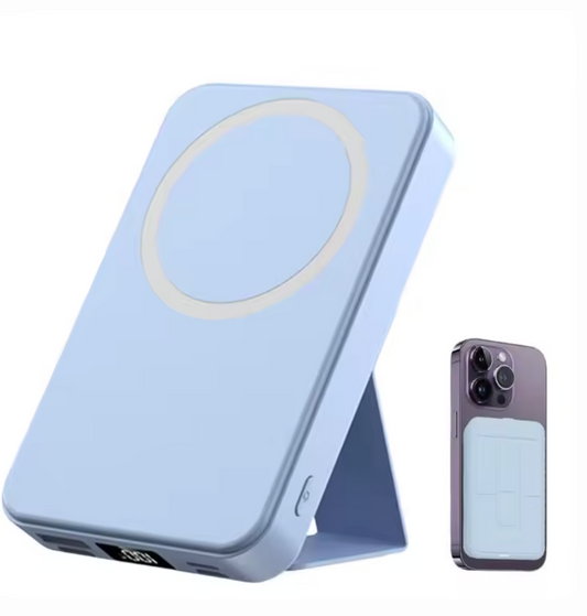 Lexa Standing Wireless Charger & Power Bank