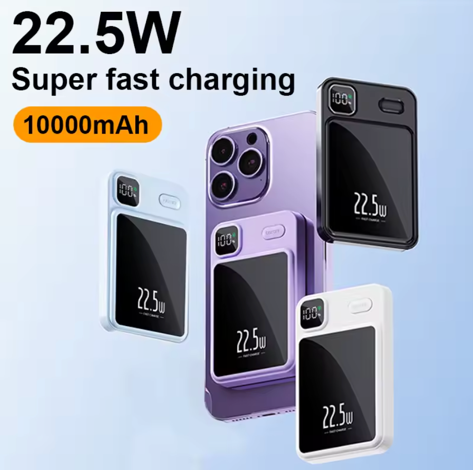Willow Wireless Charger & Power Bank for Samsung and Apple