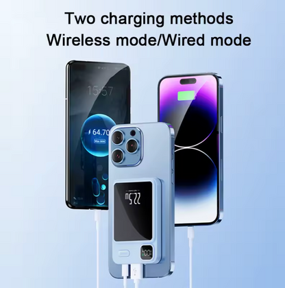 Willow Wireless Charger & Power Bank for Samsung and Apple