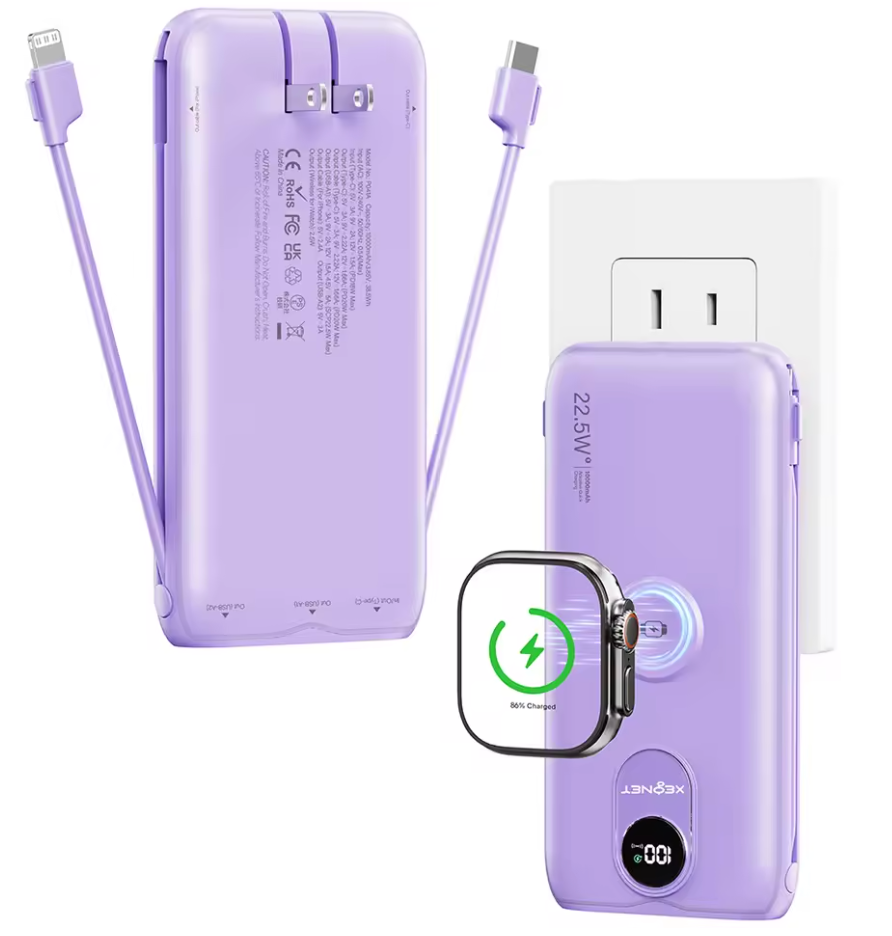 Xegner Power Bank With Smart Watch Charger