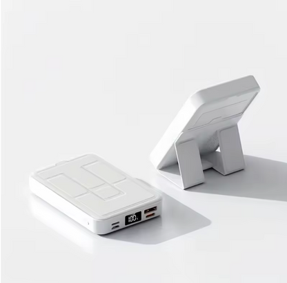 Lexa Standing Wireless Charger & Power Bank