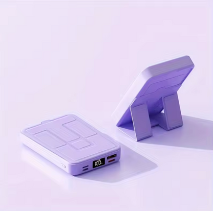 Lexa Standing Wireless Charger & Power Bank