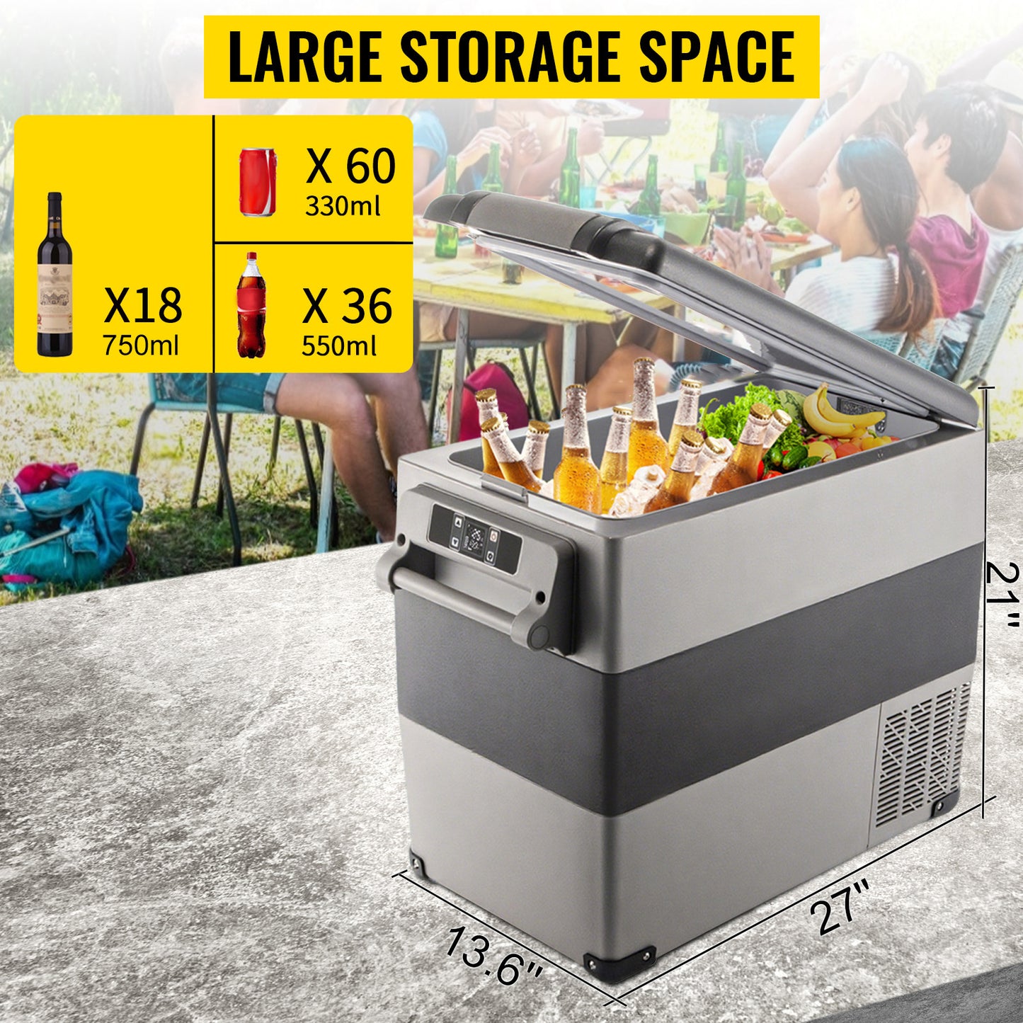 VEVOR Combo Portable Cooler